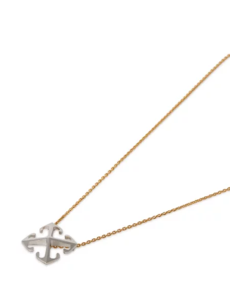 Colier Off-white alb