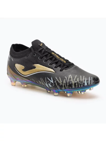 Încălțăminte de fotbal pentru bărbați Joma Striker FG black negru