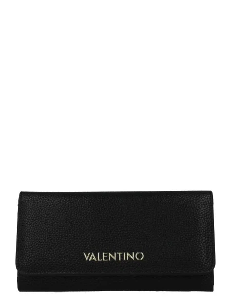 Valentino Bags peňaženka dámska z imitácie kože BRIXTON čierna