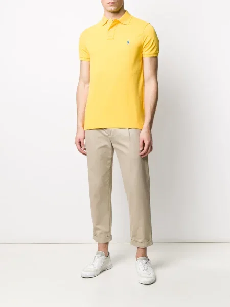 Polo marškinėliai Polo Ralph Lauren geltona