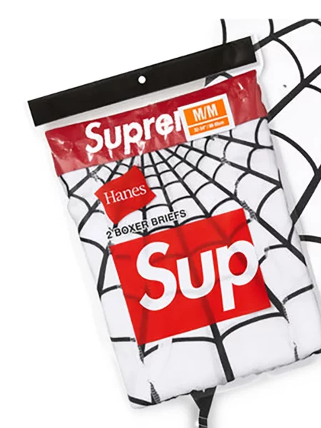 Boxeri Supreme cu imagine alb