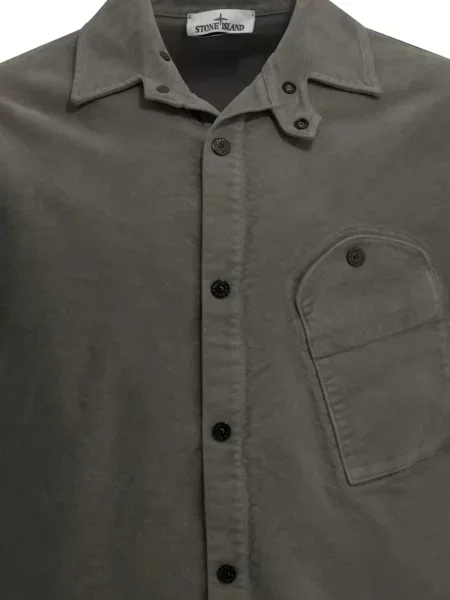 Cămașă Stone Island cu strasuri gri