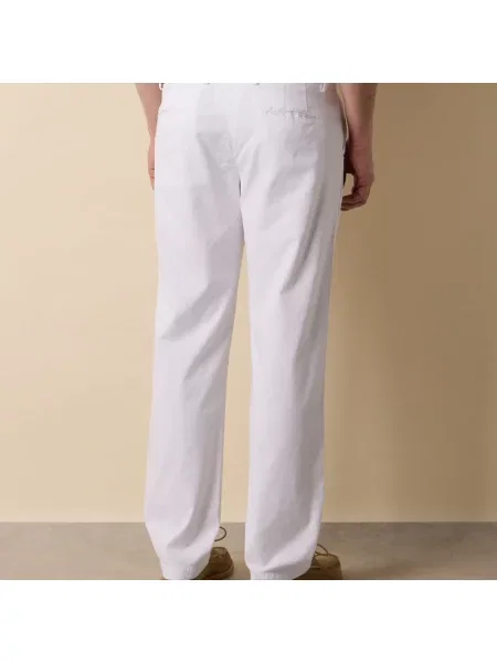 Spodnie Brooks Brothers białe