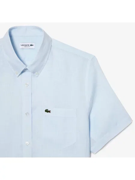 Рубашка Lacoste голубая