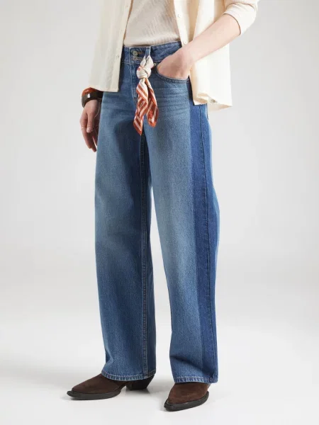 LEVI'S ® Džínsy Superlow Loose / denim modrá