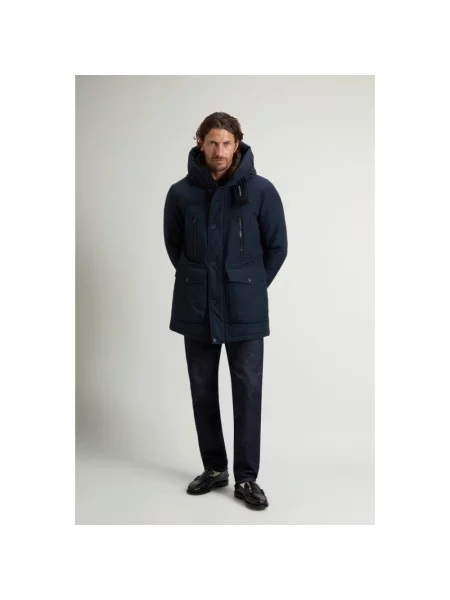 Parka Woolrich niebieska