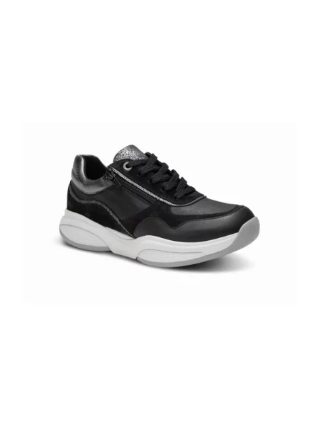 Sneakersy Xsensible skórzane czarne