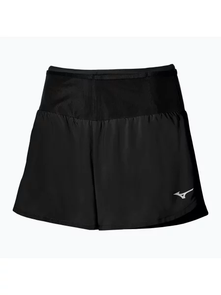 Шорти для бігу Mizuno Multi Pocket black чорні