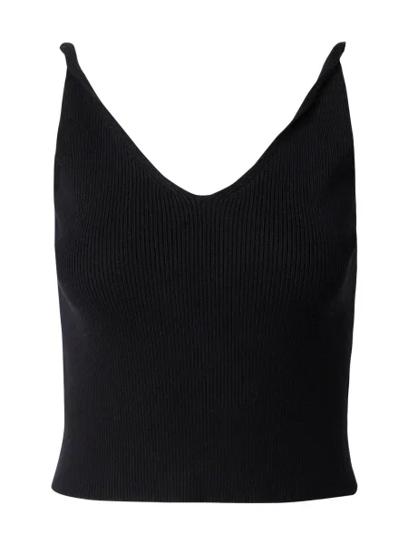 ABOUT YOU x Toni Garrn Top brodat Alexis' negru