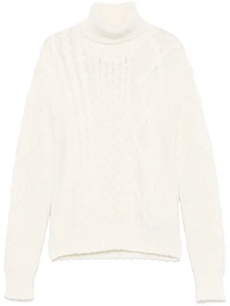 Heláncă Moncler de lână alb