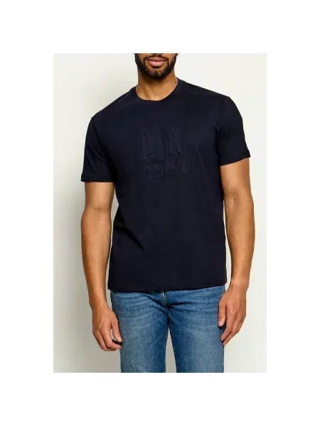 Armani Exchange Tricou albastru