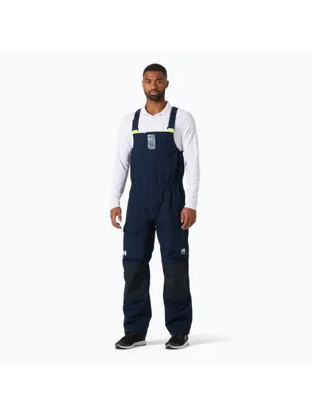 Pantaloni de navigație pentru bărbați Helly Hansen Pier Bib navy albastru închis