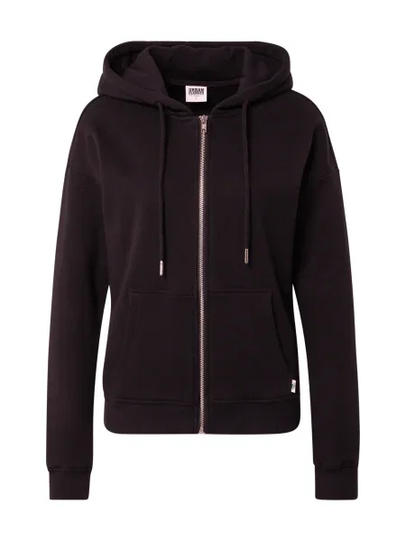 Hanorac Urban Classics din material terry negru