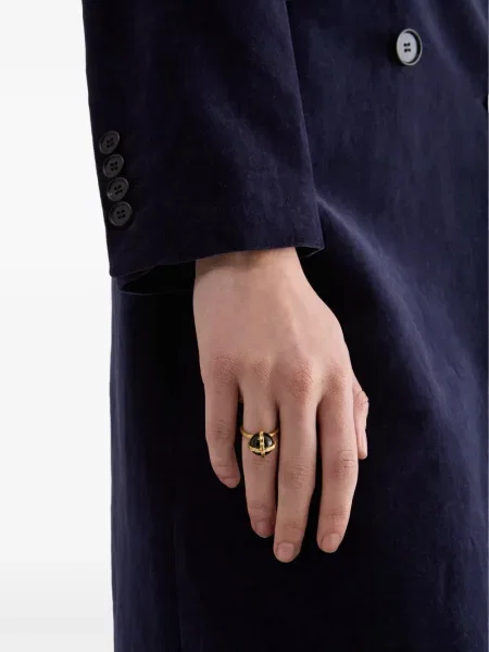 Inel Jil Sander negru