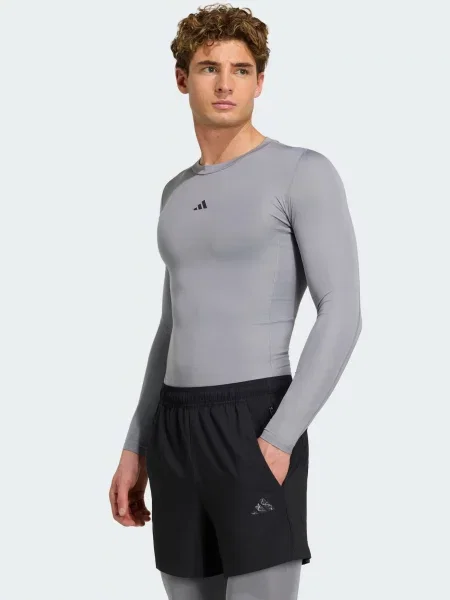 ADIDAS PERFORMANCE Funkčné tričko sivá čierna