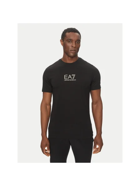 Emporio Armani Póló Slim Fit fekete