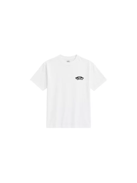 Vans Double Standard SS Tee White Black Mężczyźni Koszulki Vans Size: S biały