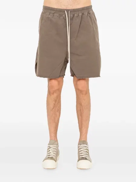 Pantaloni scurți Rick Owens Drkshdw cu cordon gri