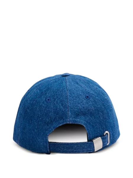 Czapka z daszkiem dziecięca Tommy Hilfiger niebieska