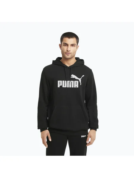 Pánska mikina PUMA Essentials Big Logo Hoodie TR puma black čierna