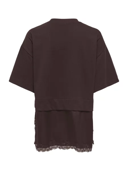 ONLY Tricou ONLMexa ciocolatiu