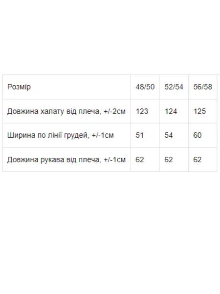 Халат носи своє голубой