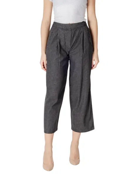 Pantaloni Ichi negru