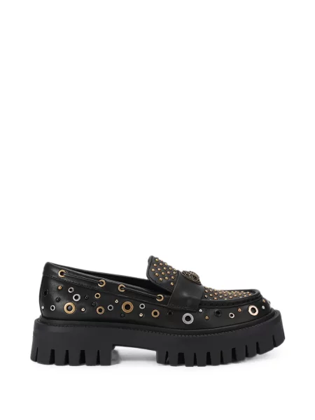 Pantofi loafer Kurt Geiger London cu tepi chunky negru