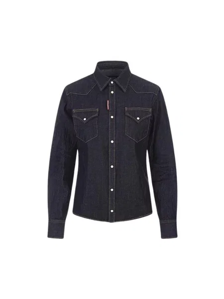 Bluzka Dsquared2 niebieska