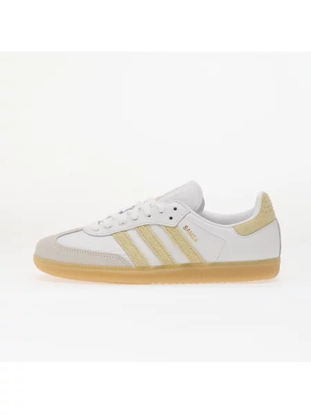 Sneakers adidas Samba Og Ftwr White/ Dual Yellow/ Gum 3 EUR 42 biela