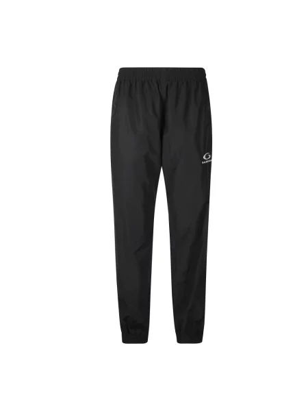 Lniane spodnie dresowe Balenciaga czarne