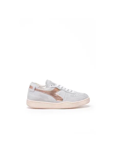 Sneakersy Diadora skórzane niebieskie