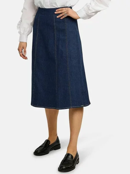Liberte Essentiel Fustă ASTA denim albastru