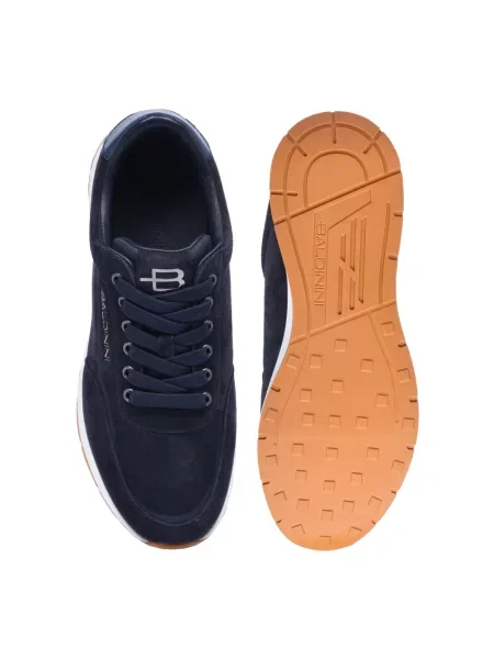 Sneakersy Baldinini zamszowe niebieskie