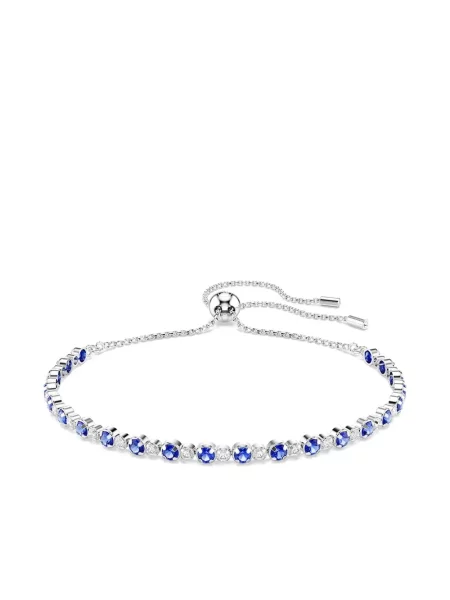 Bransoletka Swarovski do tenisa srebrna