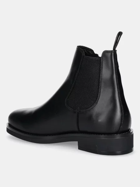 Gant ghete chelsea de piele Prepdale negru