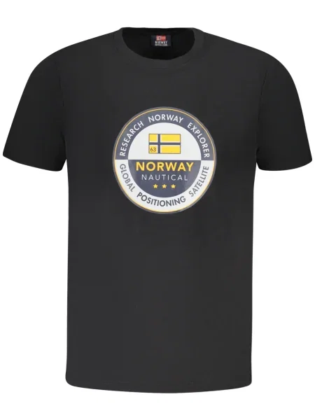 Tricou Norway 1963 scurt negru
