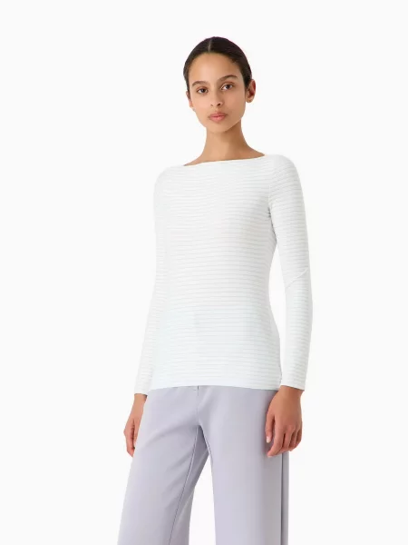 Свитер Emporio Armani белый