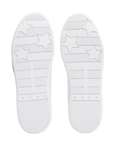 Fűzős csipkés sneaker Tommy Hilfiger fehér