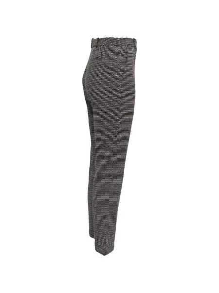 Pantaloni Boss cu model pepito negru