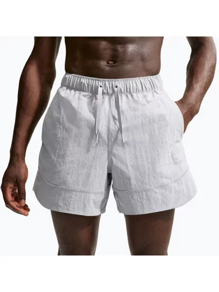 Pantaloni scurți de antrenament pentru bărbați Nike N.A.C. light smoke grey/light smoke grey gri