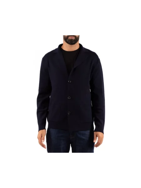 Sweter Daniele Fiesoli niebieski