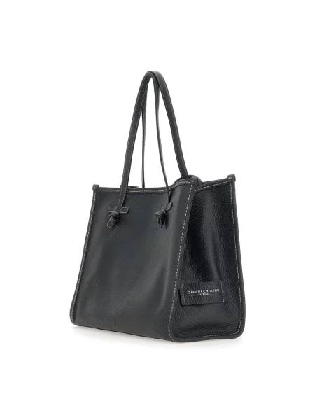 Shopperka Gianni Chiarini skórzana czarna