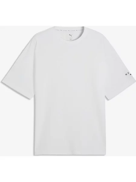 Koszulka Puma x HYROX City Lifestyle krótki rękaw czysta S biała