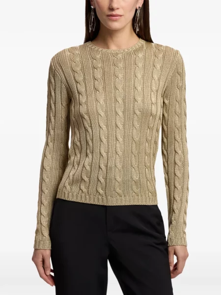 Пуловер Ralph Lauren Collection с кръгло деколте