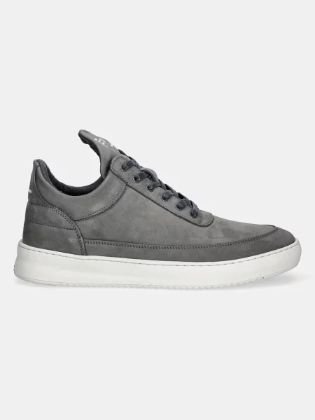 Nubuck sneakers Filling Pieces Low Top Ripple Nubuck γκρι