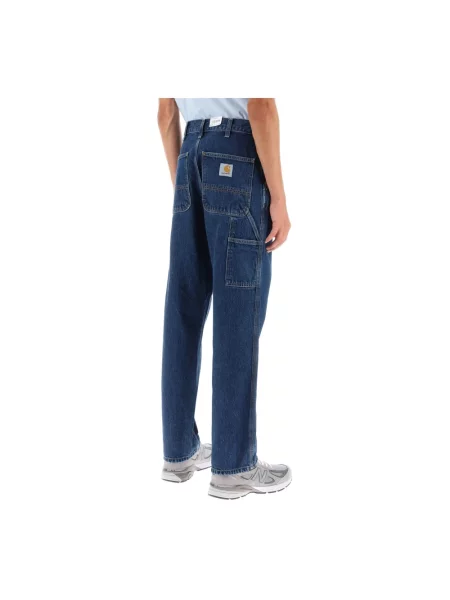 Jeansy Carhartt Wip niebieskie