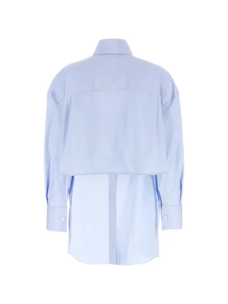 Cămașă Givenchy asimetrică albastru