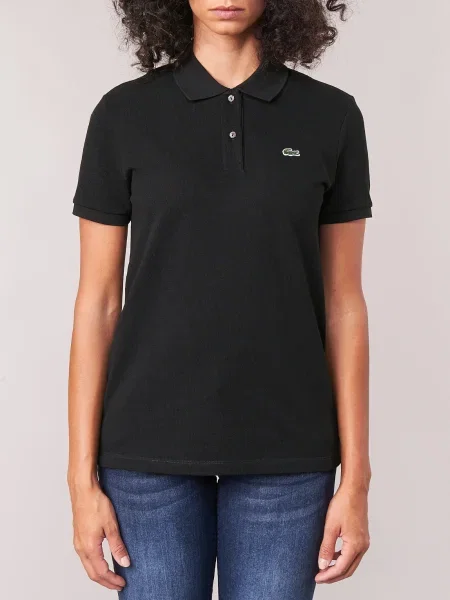 Tricou polo Lacoste negru