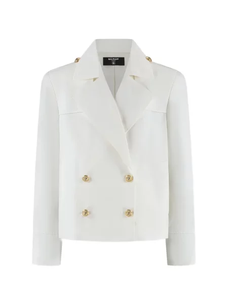 Kurtka dziecięca Balmain biała